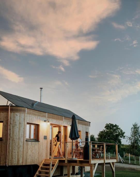Wohnwagon Paul - Autarkie Erleben! - Tiny House Villa Oberschneiding Exterior foto