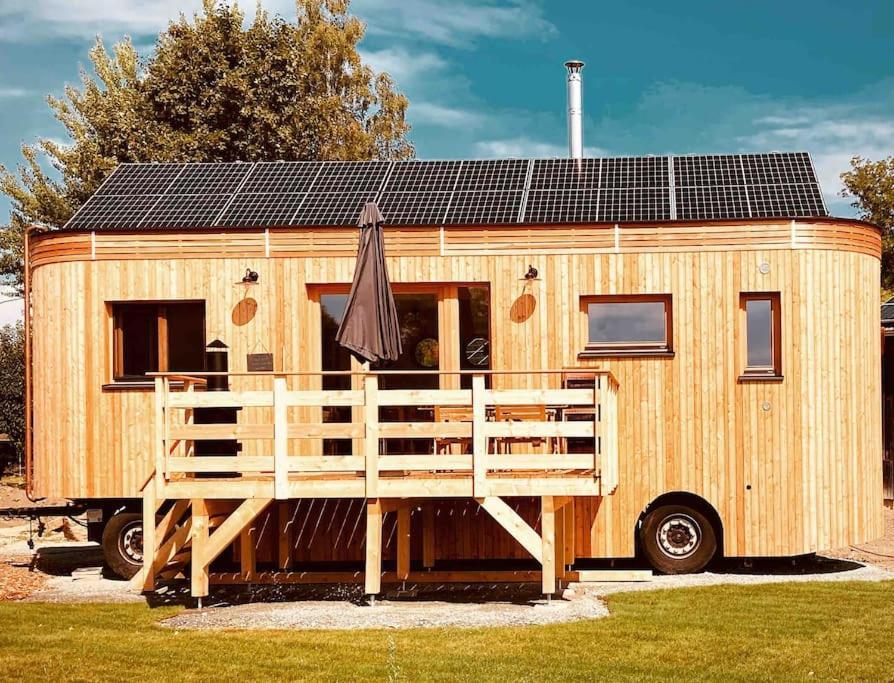 Wohnwagon Paul - Autarkie Erleben! - Tiny House Villa Oberschneiding Exterior foto